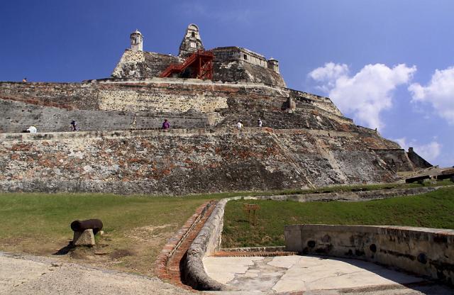 090 Cartagena, Colombia, san felipe fort.JPG